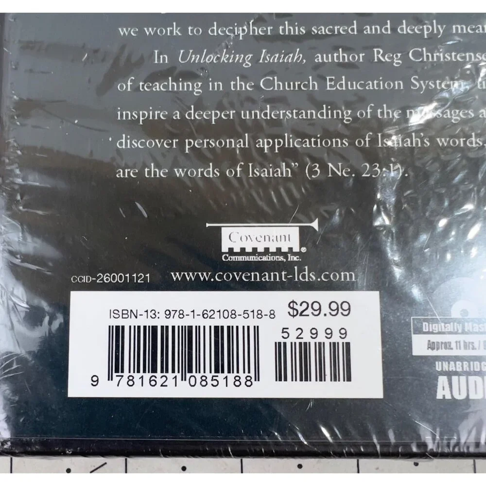 Unlocking Isaiah Audiobook Unabridged By Reg Christensen New Sealed - Picture 5 of 5